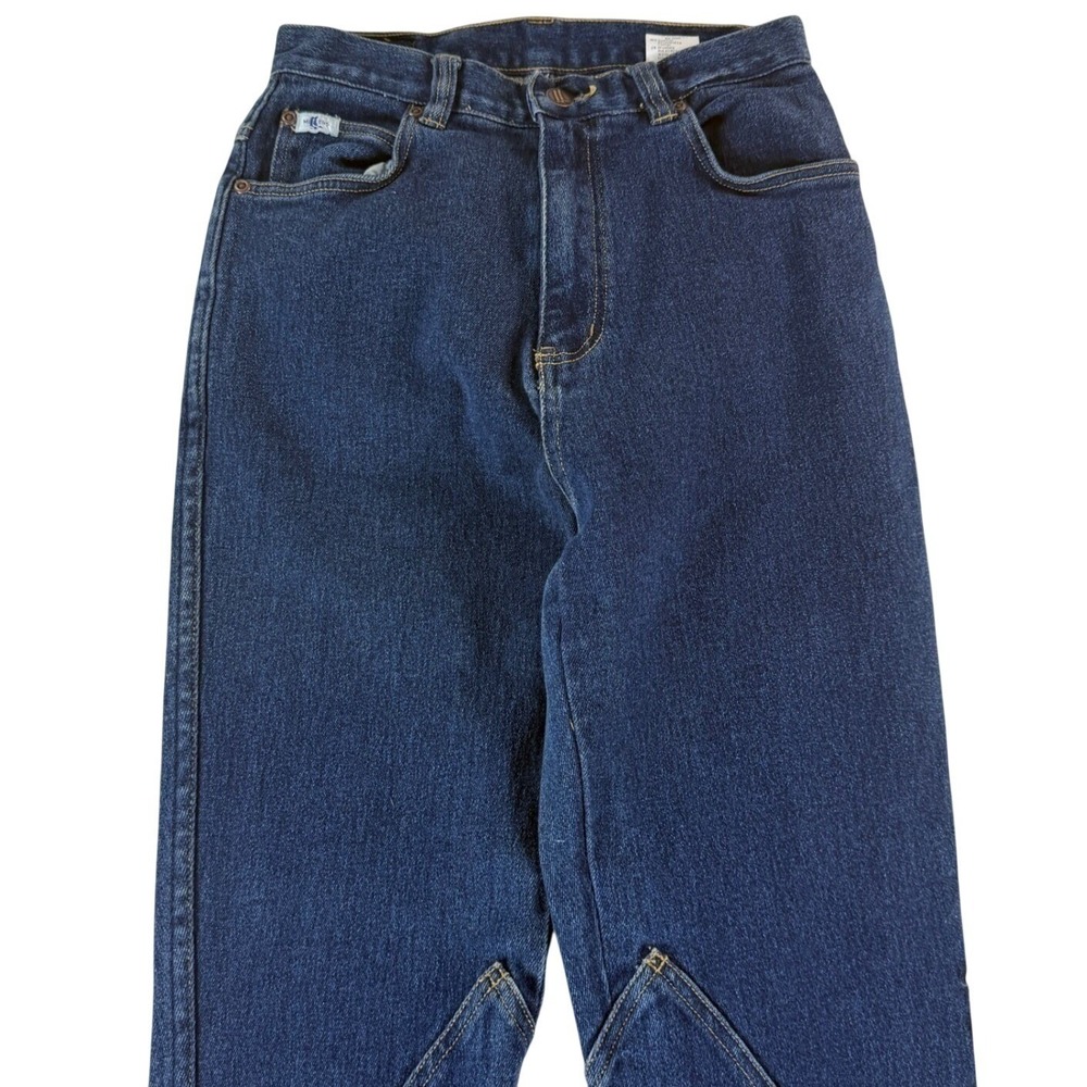 Millers Women Equestrian Riding Jeans Size 24 Dark Wash High Rise Denim Vintage